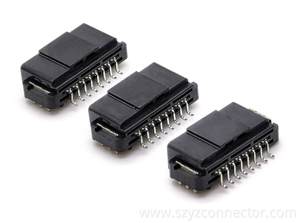 GT8E2.0mm Pitch Wafer Right-Angle SMT Automotive Pin header Connector 8P